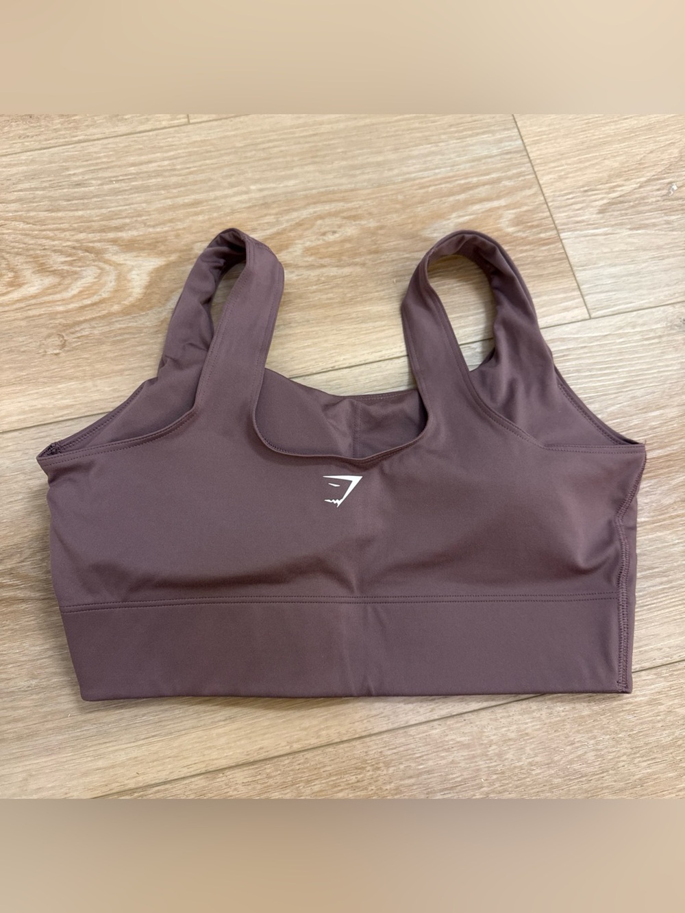 Gymshark Women’s Mauve Brown Seamless Support Sports Bra